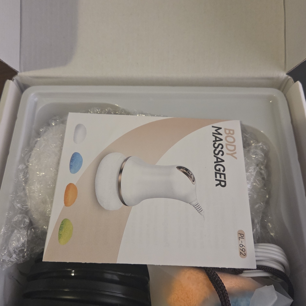 2-in-1 White Body Massager - Picture 3 of 4